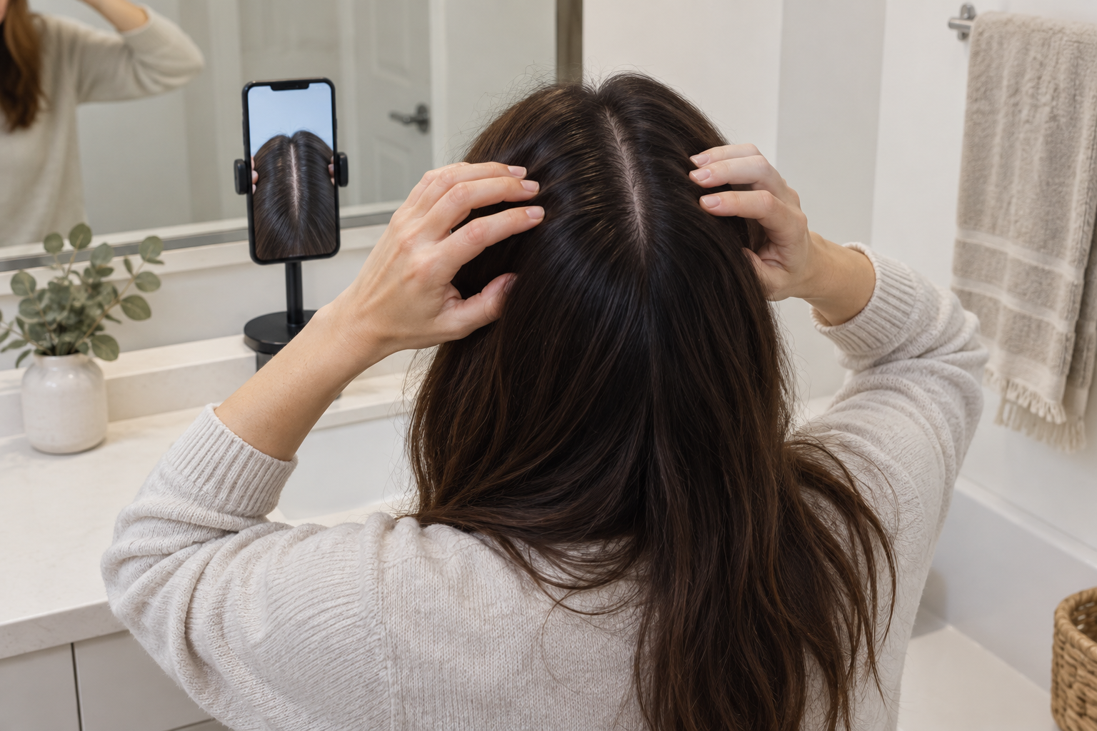 Minoxidil : des photos fiables pour suivre vos résultats